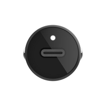 30W USB-C Power Delivery PPS Car Charger + USB-C to USB-C Cable Black