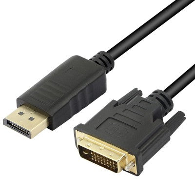 Displayport to DVI (24+1) Male Cable M/M 15FT