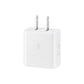 Travel Adapter with USB-C to USB-C Cable 25W White