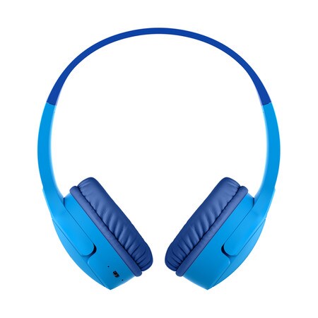 SoundForm Mini Wireless On-Ear Headphones for Kids Blue