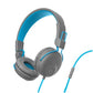 Studio On-Ear Headphone Gray/Blue