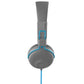 Studio On-Ear Headphone Gray/Blue