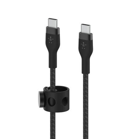 BoostCharge Pro Flex USB-C to USB-C Cable 6ft Black