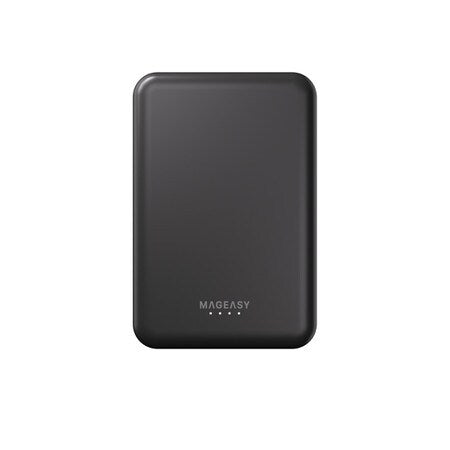 MagEasy Portal 2-in-1 5000mAh MagSafe Powerpack Charging Stand Black