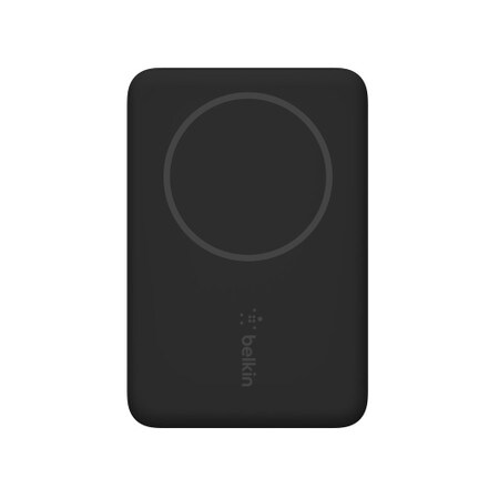 BoostCharge Magnetic Portable 5W 3000 mAh Wireless Charger Black