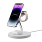 MagEasy PowerStation 4-in-1 Magnetic Wireless Charging Stand White