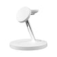 MagEasy PowerStation 4-in-1 Magnetic Wireless Charging Stand White