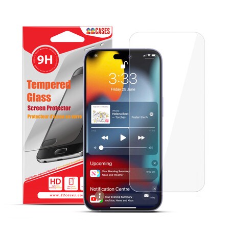 Tempered Glass Screen Protector for iPhone 14 Pro Max