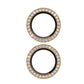 Aluminum Ring Lens Protector Set In Stone Gold for iPhone 15/15 Plus