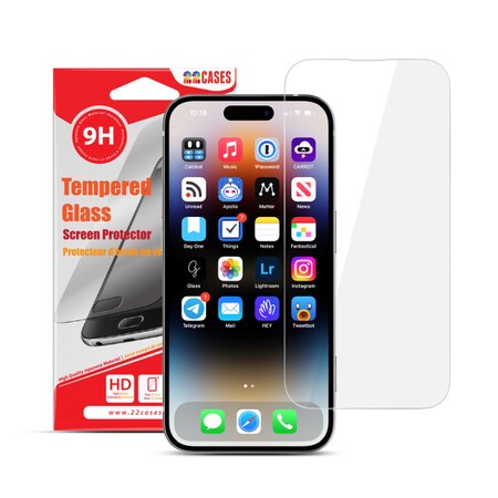 Tempered Glass Screen Protector for iPhone 16 Pro