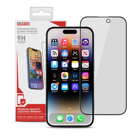 Privacy Tempered Glass for iPhone 16 Pro