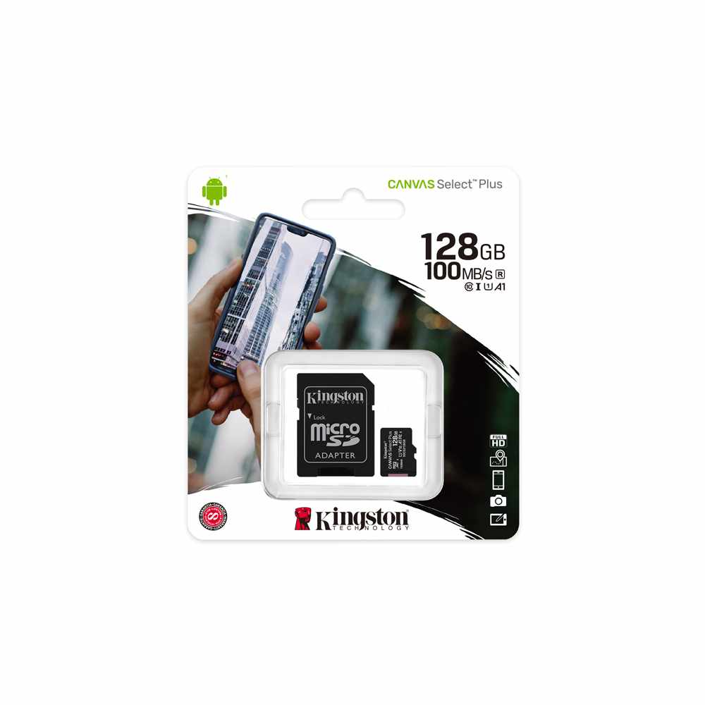 128GB microSDXC Canvas Select Plus Class 10 Flash Memory Card SDCS2