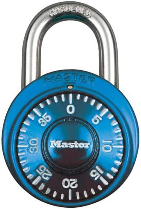 Master Lock 1530DCM Locker Lock Combination Padlock, 1 count (Pack of 1)