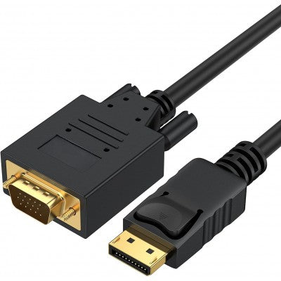 Displayport to VGA Cable M/M 6FT