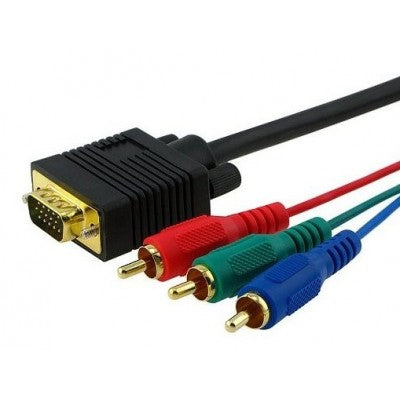 VGA - 3RCA Component Cable 5FT