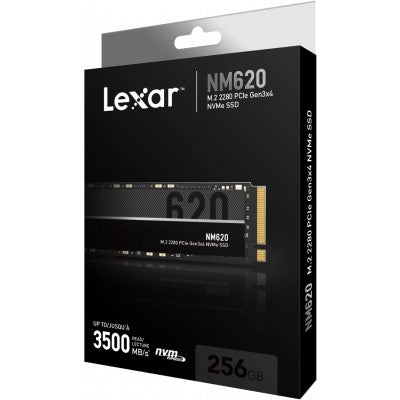 Lexar NM620 256GB M.2 NVMe PCI-e SSD (LNM620X256G-RNNNG)