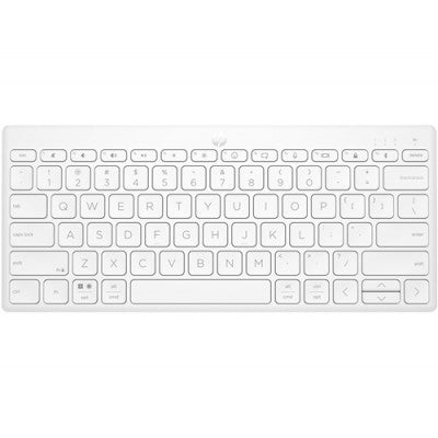 HP 350 Compact Multi-Device Bluetooth Keyboard - White