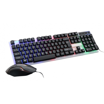 K158 Backlit USB Gaming Keyboard and Mouse Combo