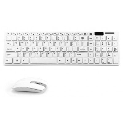 Ultra-Thin Wireless Combo with KB Cover, white