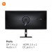 (180hz Curved) Xiaomi Gaming Monitor G34WQi Curved 34" WQHD, 180Hz,1ms, 3440*1440 (2*DP/2*HDMI/VESA) New