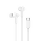 Wired Earbuds with USB-C Connector White