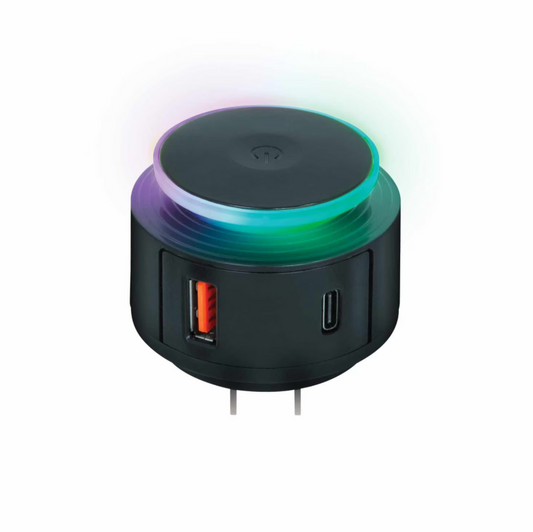 Lucid Charge LED Wall Charger Multi-Color