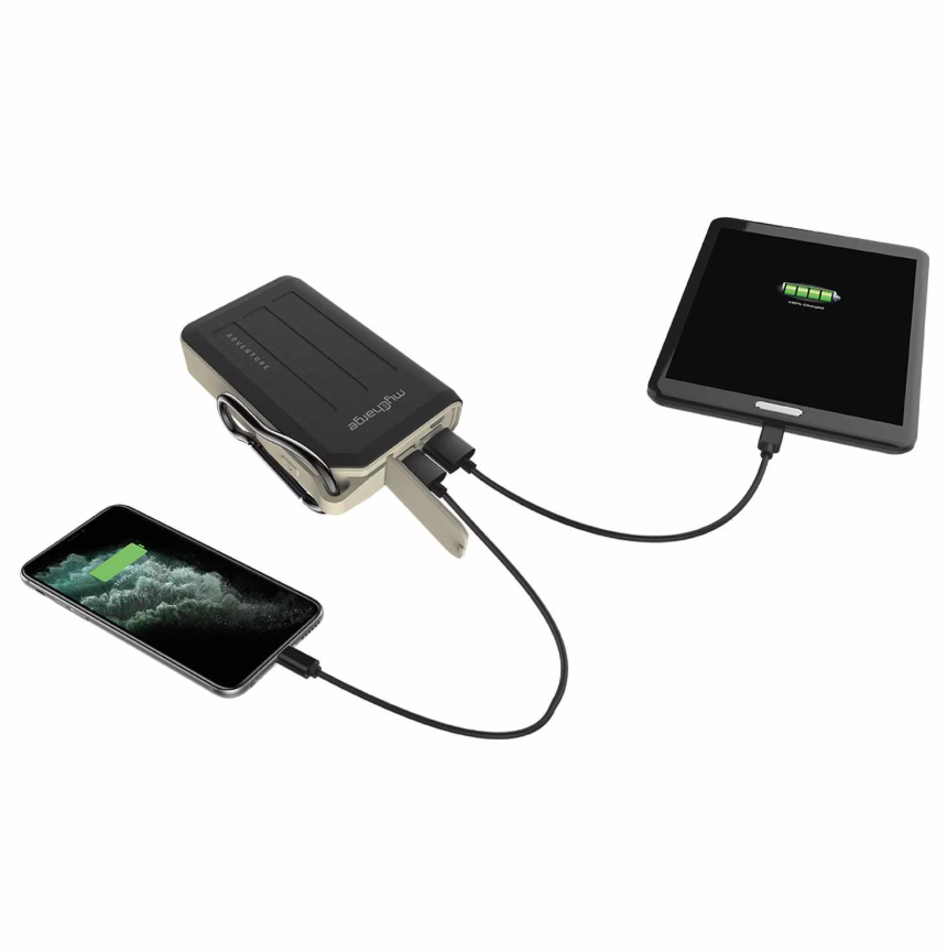 Maglock Hub All-In-One Wireless Power Bank 5000 mAh Black