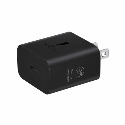 Travel Adapter USB-C Port 25W Black