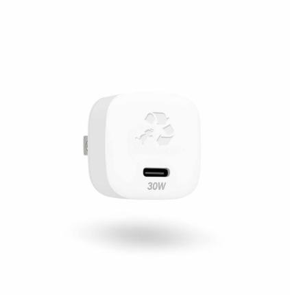 30W GaN Wall Charger White